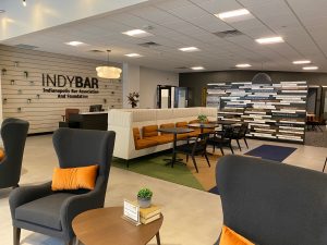 Reception area at IndyBar